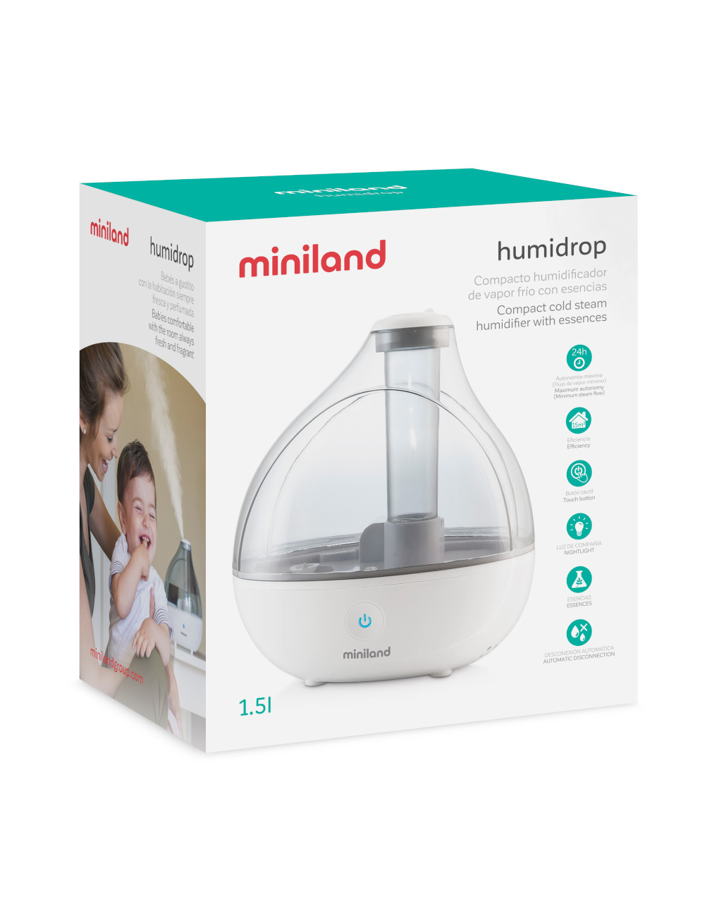 Humidificador humidrop - Miniland