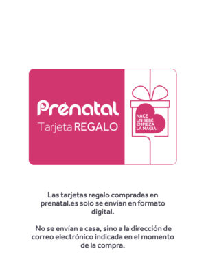 Tarjeta regalo digital para encargos en tienda - Prénatal