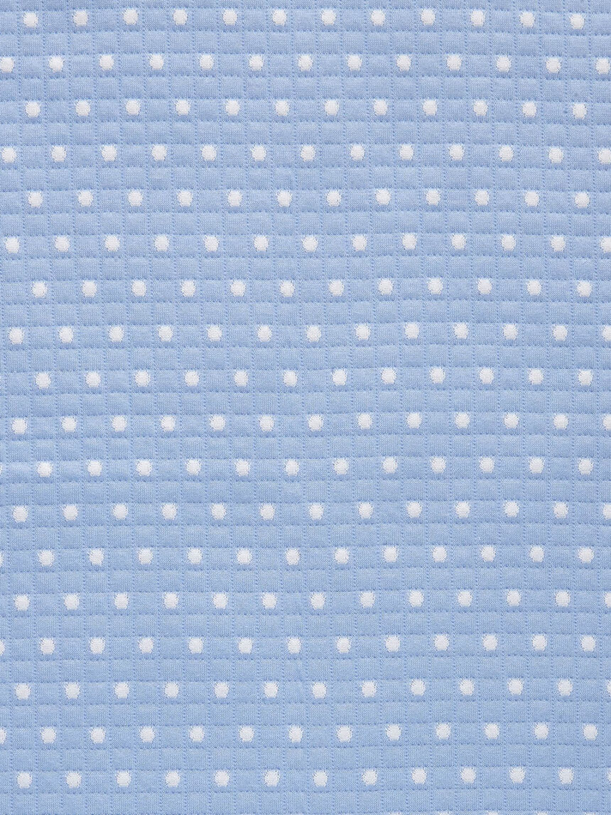 Colcha algodón minicuna/capazo en azul - Prénatal