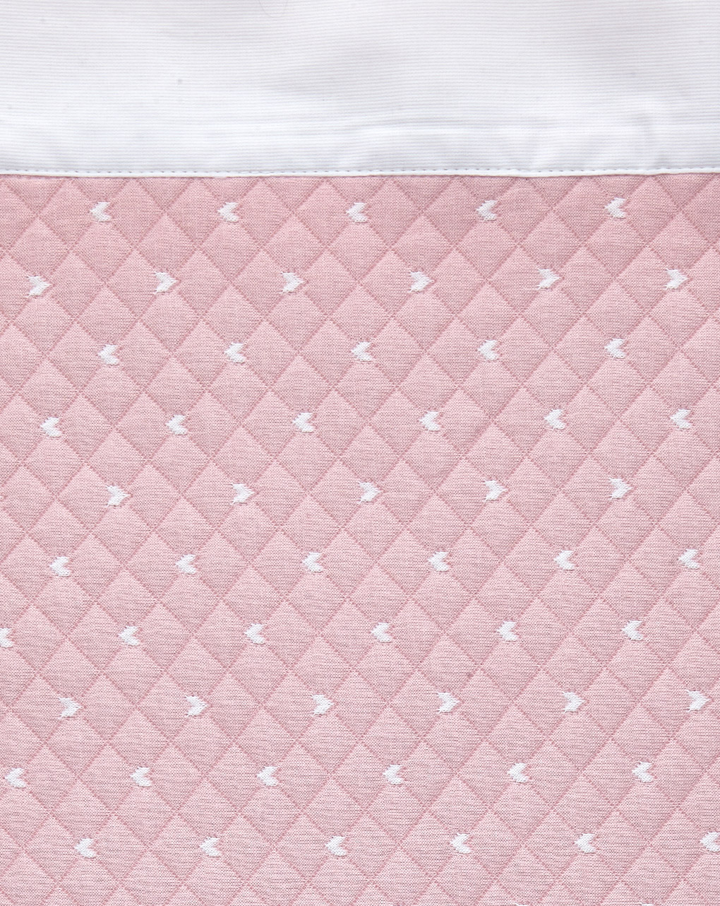 Colcha algodón para minicuna/capazo en rosa - Prénatal