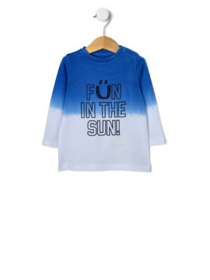 Camiseta manga larga spring blues - Prénatal