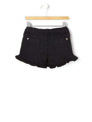 Pantalon corto negro con lentejuelas - Prénatal