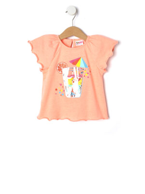Camiseta con estampado de bebida - Prénatal
