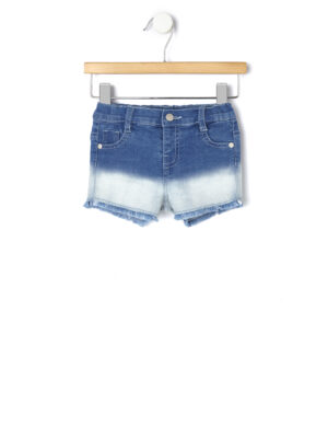 Pantalón corto denim degradado - Prénatal
