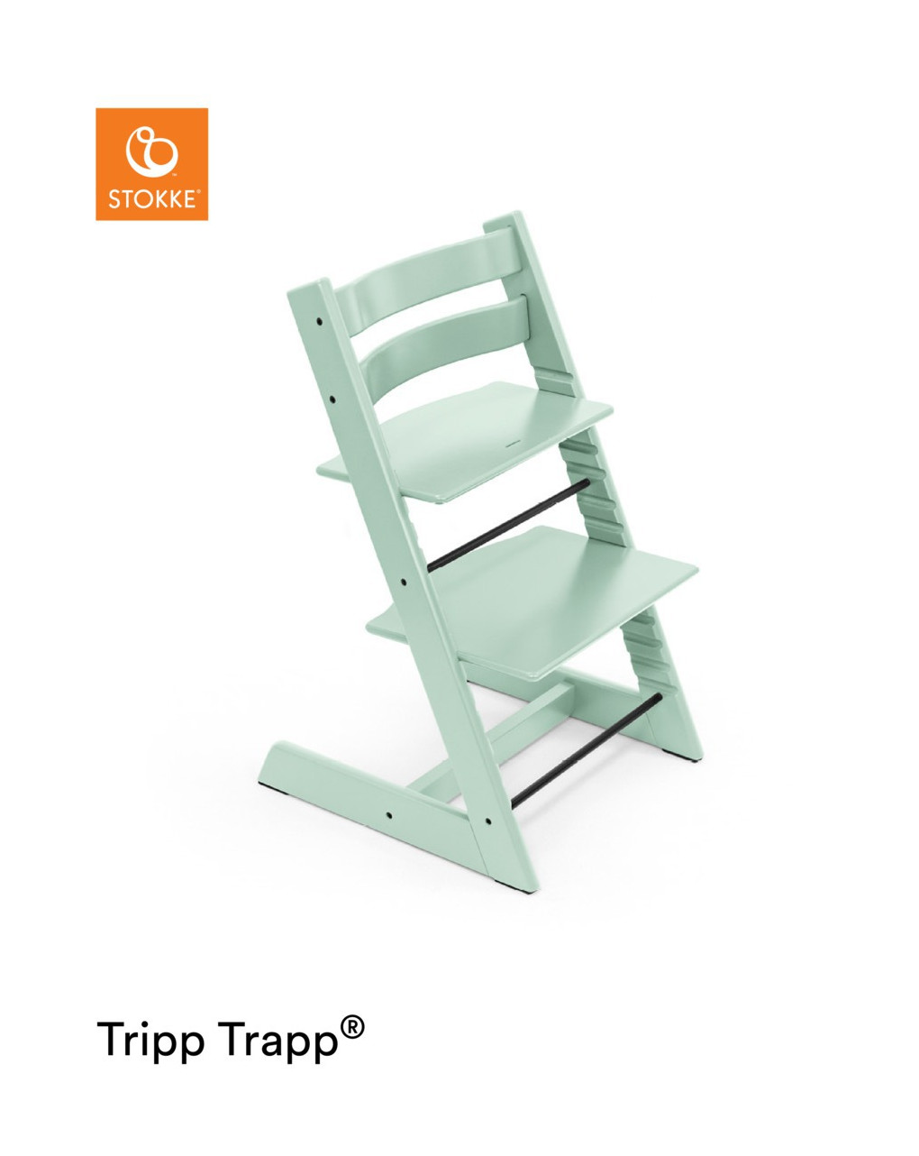 Trona tripp trapp soft mint - Stokke