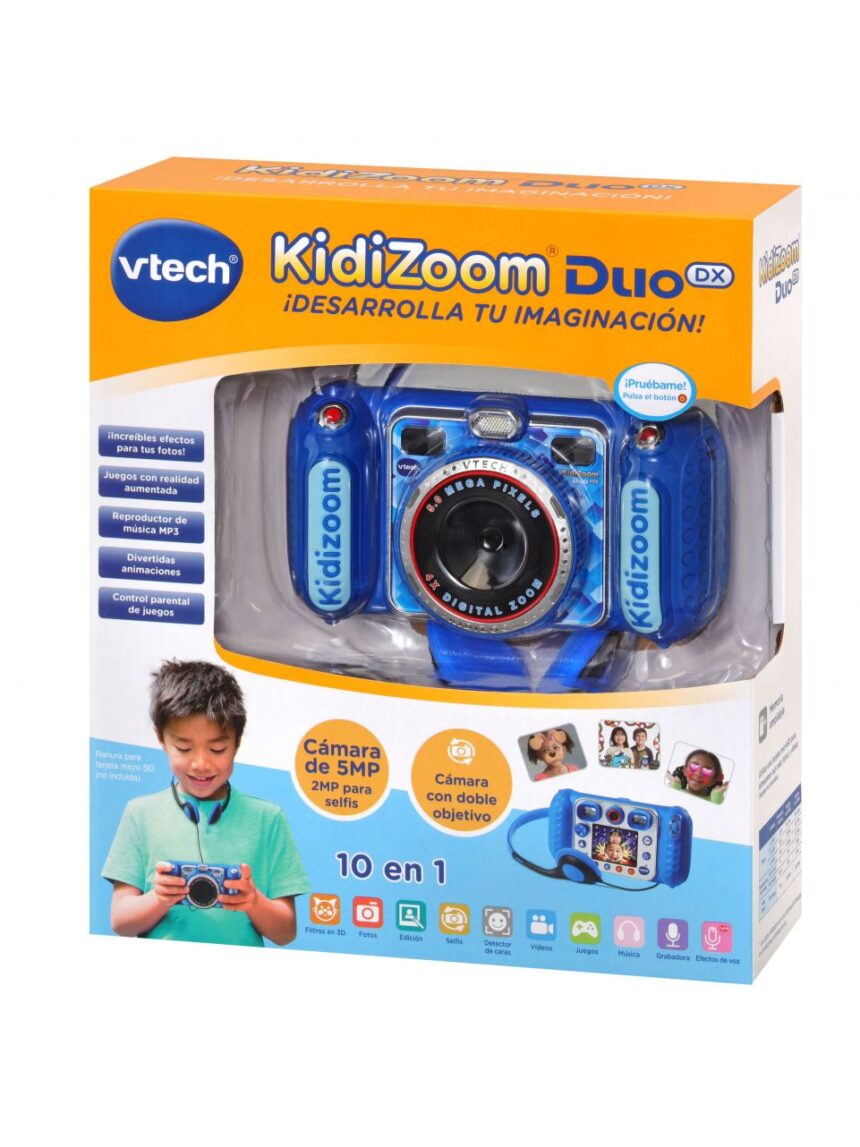 Kidizoom duo dx 10 en 1 azul 3-12 años - vtech - Vtech