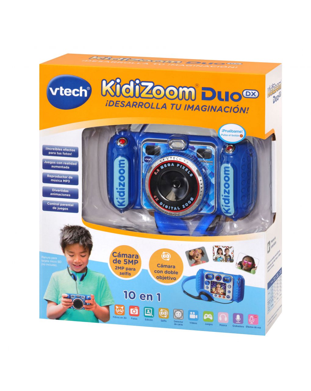 Kidizoom duo dx 10 en 1 azul 3-12 años - vtech - Vtech