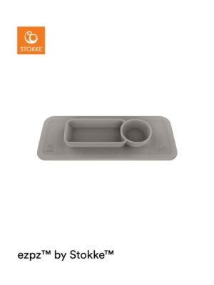 Ezpz™ by stokke™ tapete para bandeja clikk™ - soft grey - Stokke