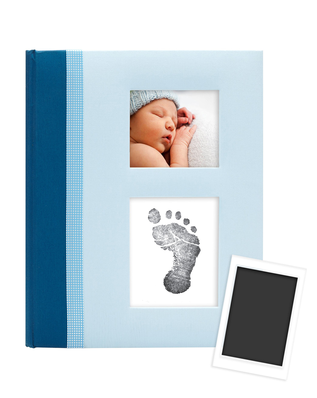 Chevron baby book blue - Pearhead