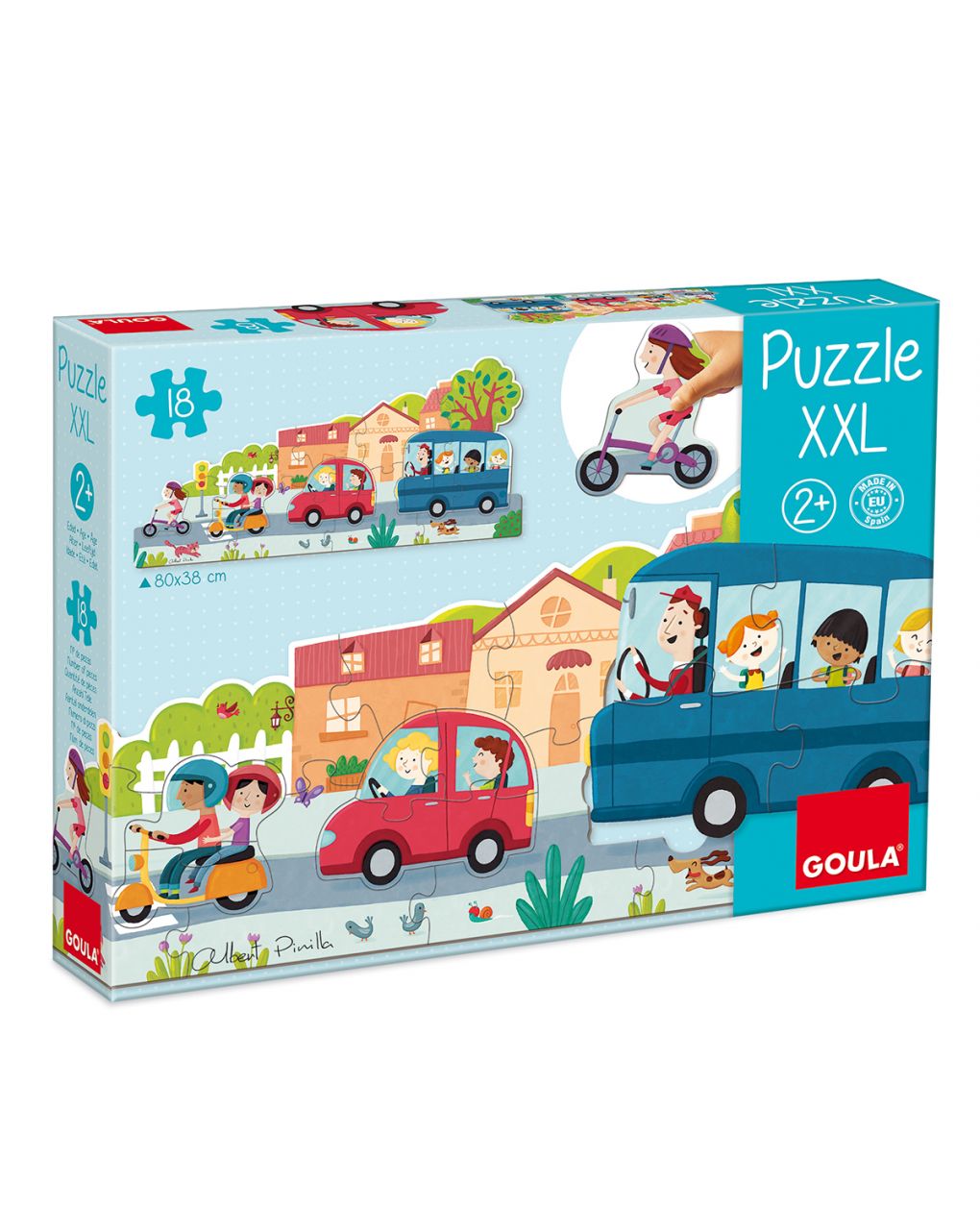 Puzzle  xxl vehiculos - Goula