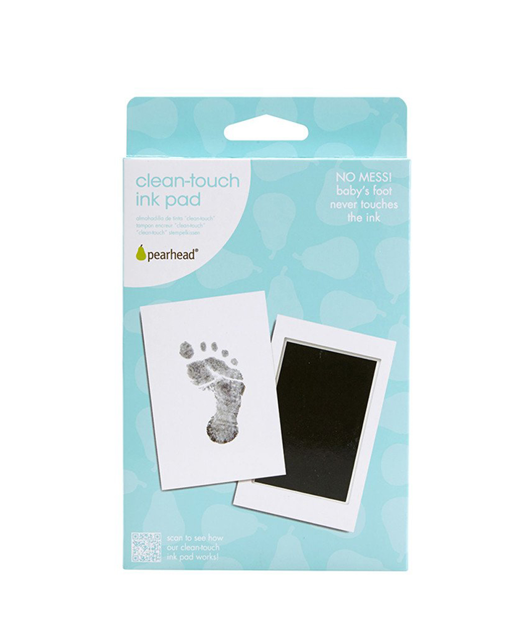 Clean-touch ink pad black - Pearhead