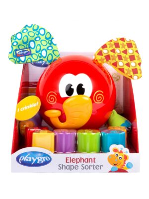Playgro - elephant shape sorter - Playgro