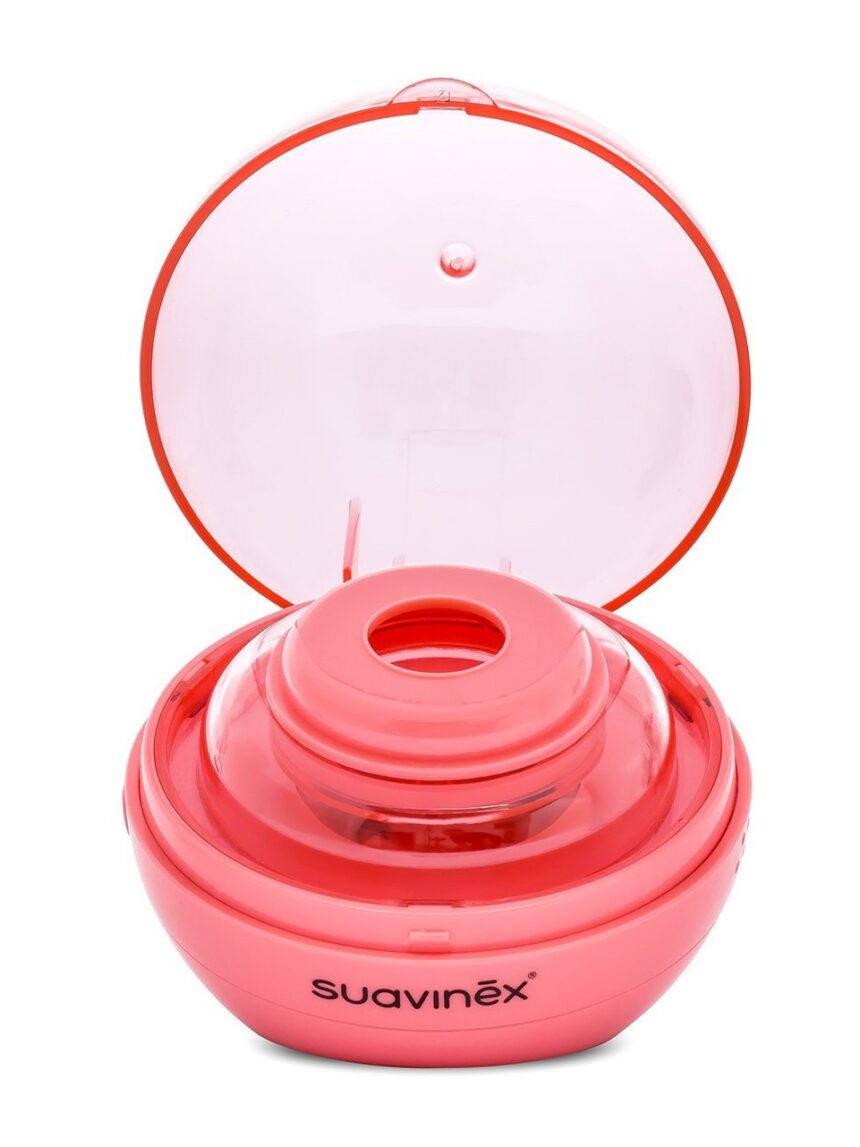 Esterilizador de chupetes duccio rosa - Suavinex