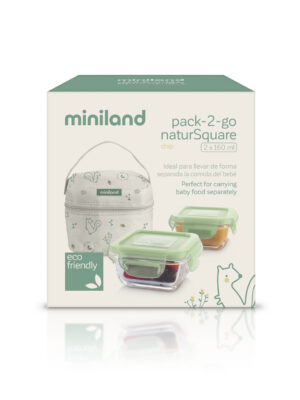 Pack-2-go natursquare chip - Miniland
