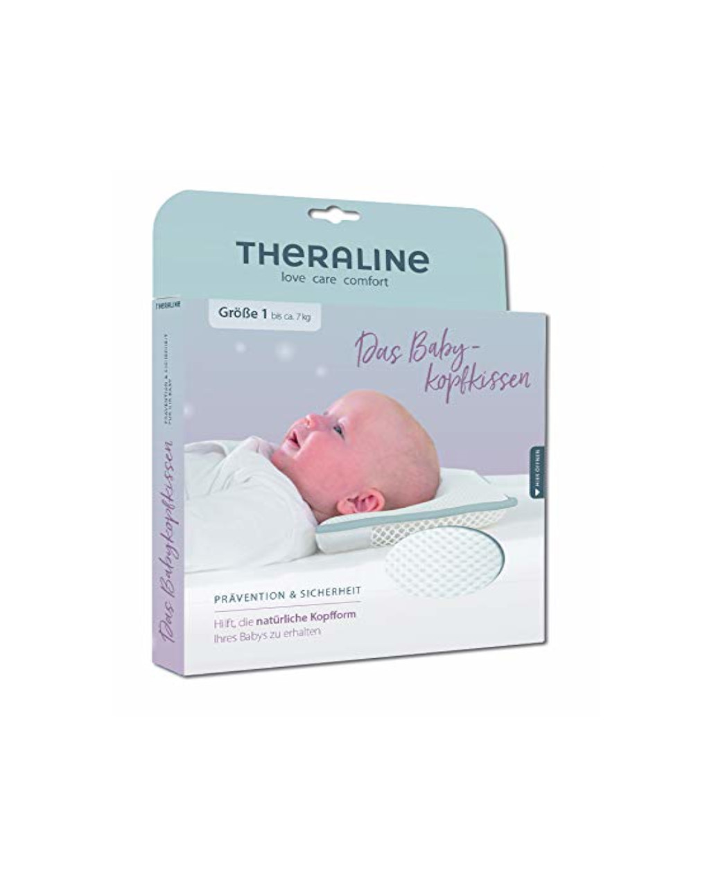 Theraline - almohada comfort & safety 23x21cm - Theraline