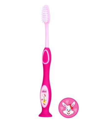 Cepillo dental rosa 36m+ - Chicco