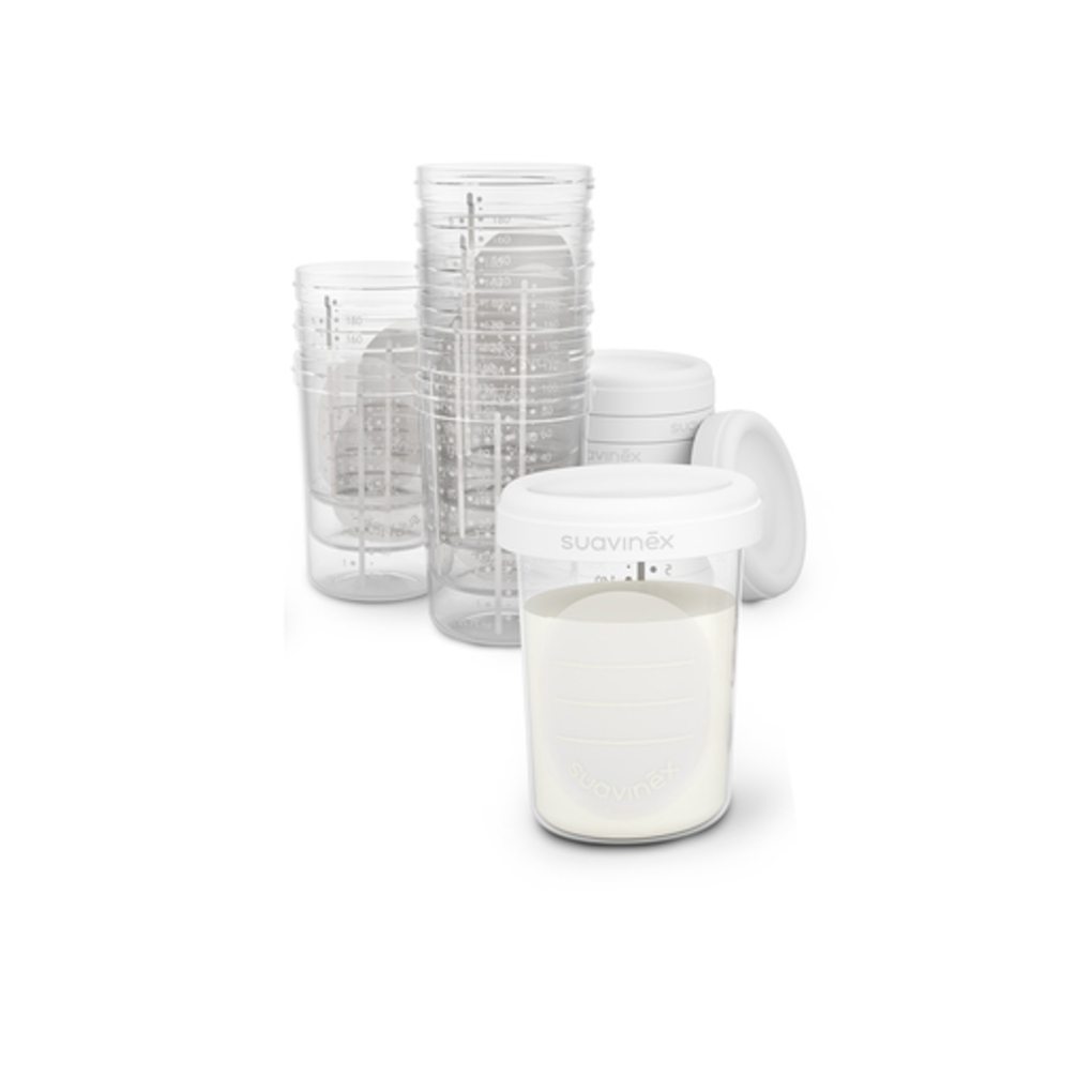 Set recipientes almacenaje para leche materna - Suavinex