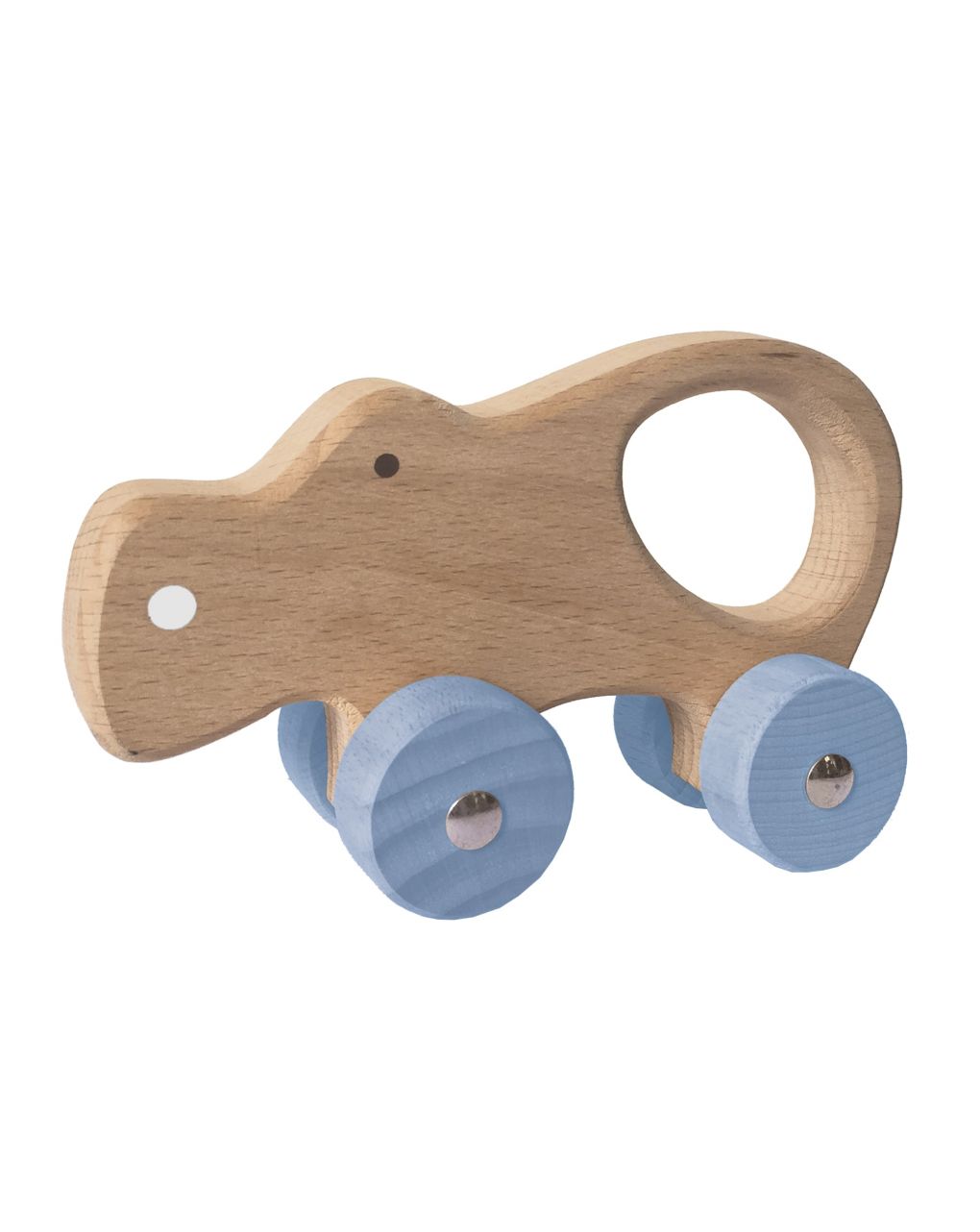 Wood n play - animales de madera con ruedas - Wood'N'Play