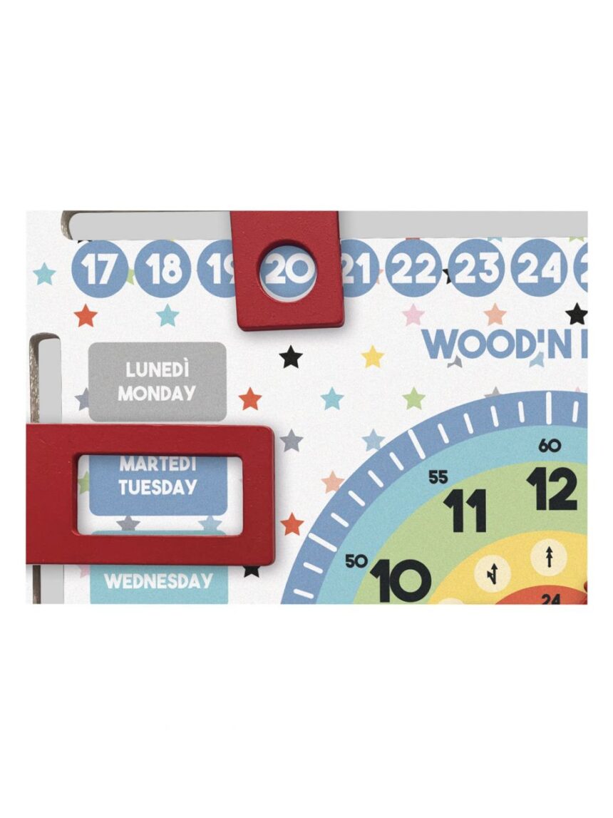Wood'n play - calendario educativo - Wood'N'Play
