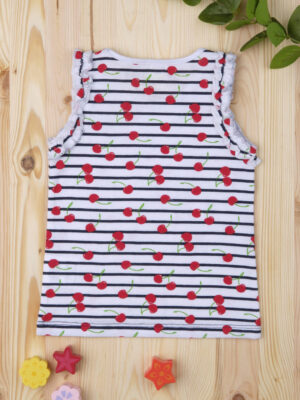 Camiseta de tirantes de niña "cerezas" - Prénatal
