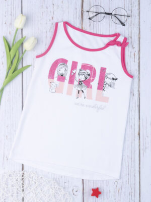 Camiseta de tirantes de niña "girl" - Prénatal
