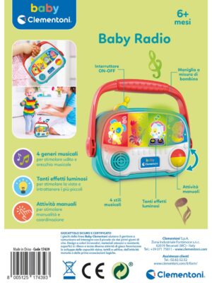Babyclementoni - baby radio - Baby Clementoni
