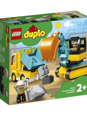 Duplo - camión y excavadora sobre orugas - 10931 - LEGO