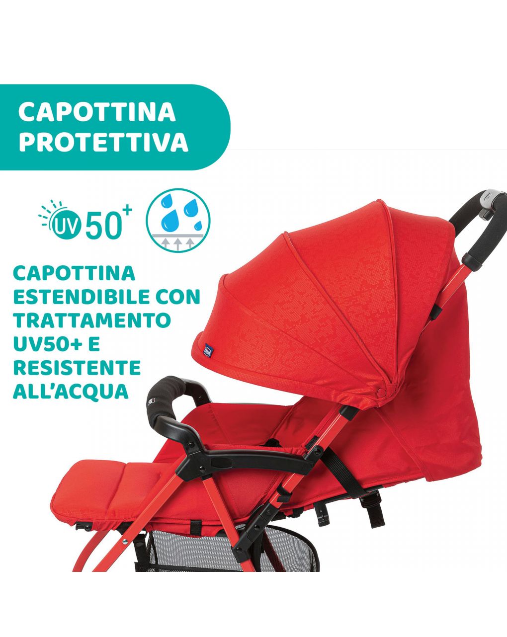 Chicco - silla paseo ohlalà 3 red passion - Chicco