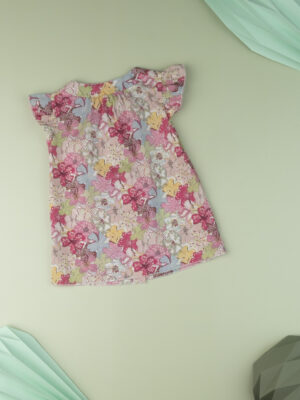 Camisa kid girl "sweet flower" en tejido liberty - Prénatal
