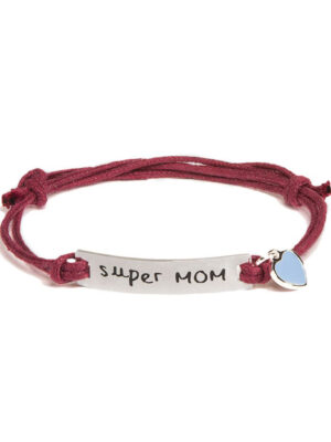 Mamijux - pulsera m’ami® tag super mom - MAMI