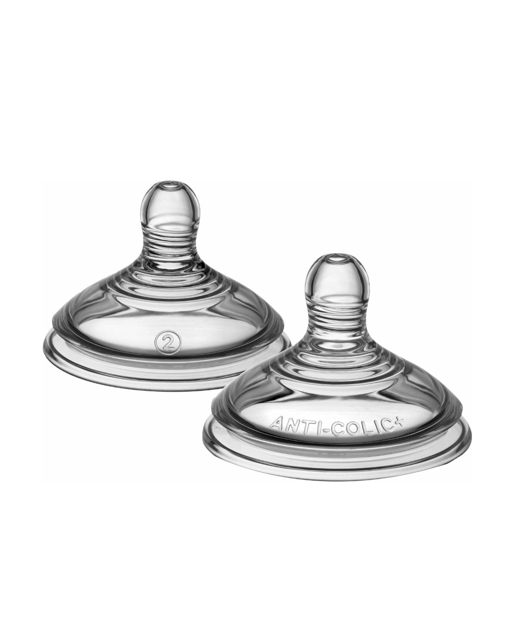 Tommee tippee - pack 2 tetinas silicona close to nature flujo medio (+3m) - Tommee tippee