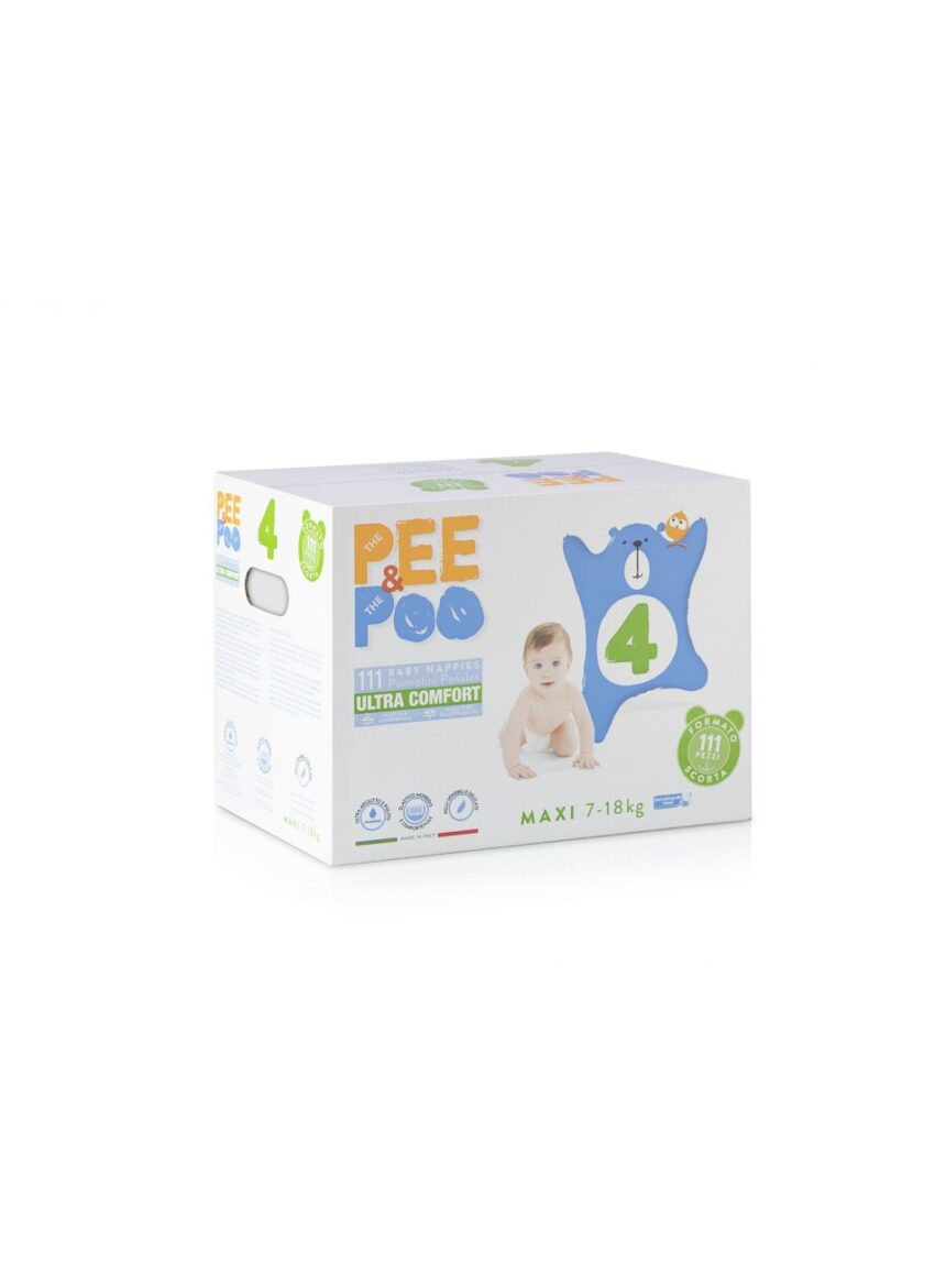 Pee&poo - jumbo maxi tg4 111 unidades - The Pee & The Poo