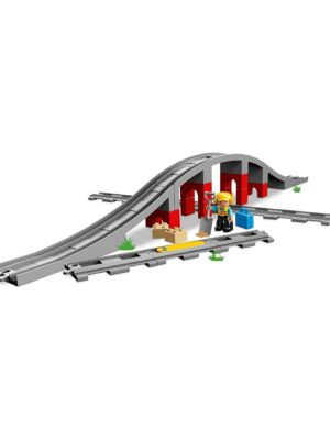 Lego duplo puente y vías ferroviarias - 10872 - LEGO Duplo