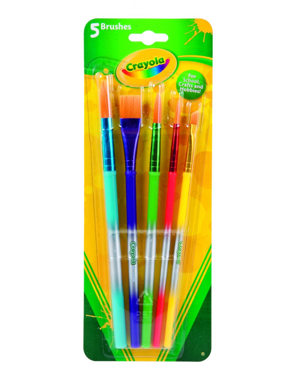 Set 3 pinceles - Crayola