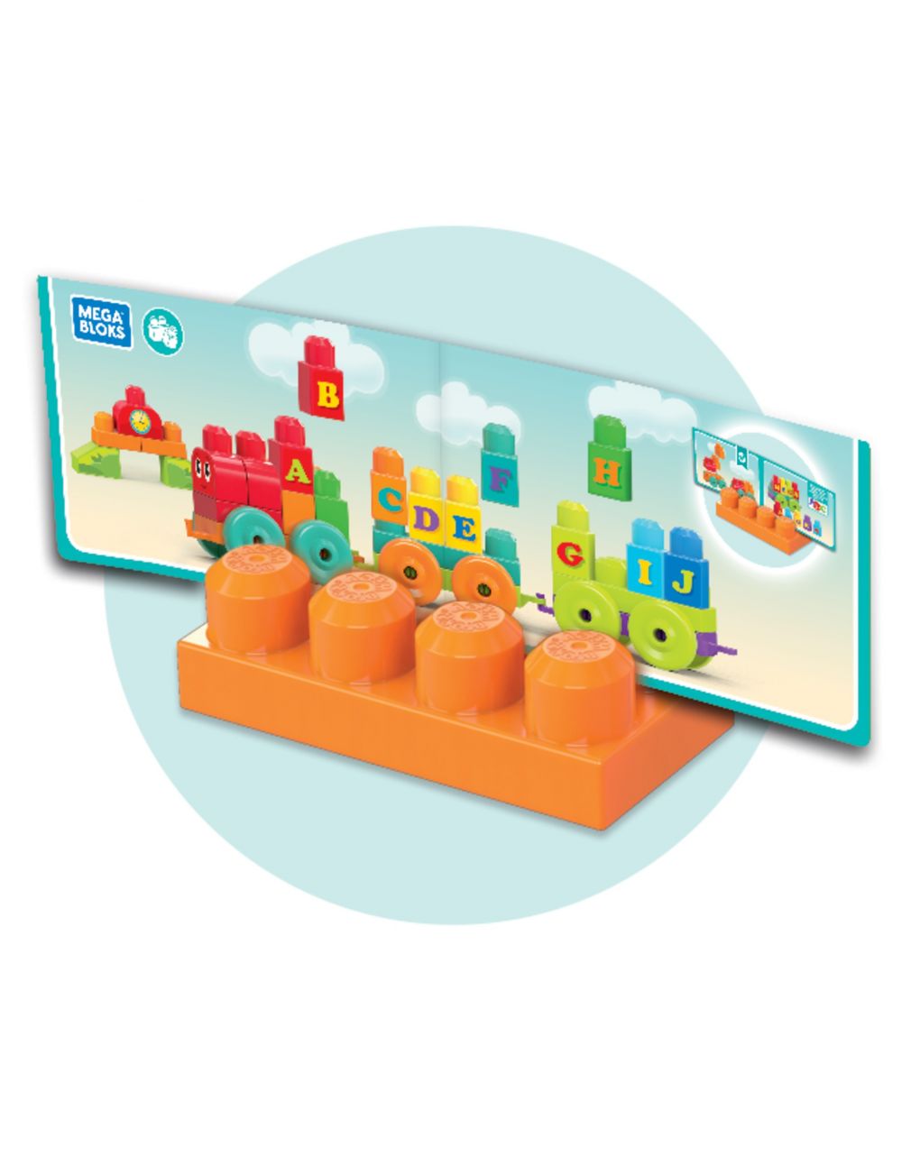 Tren musical abc megablocks - Mega bloks