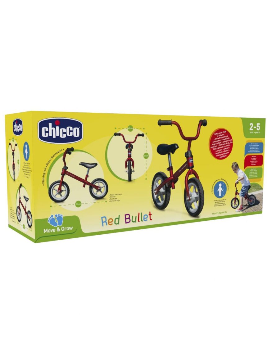 Chicco bicicleta balance roja - Chicco