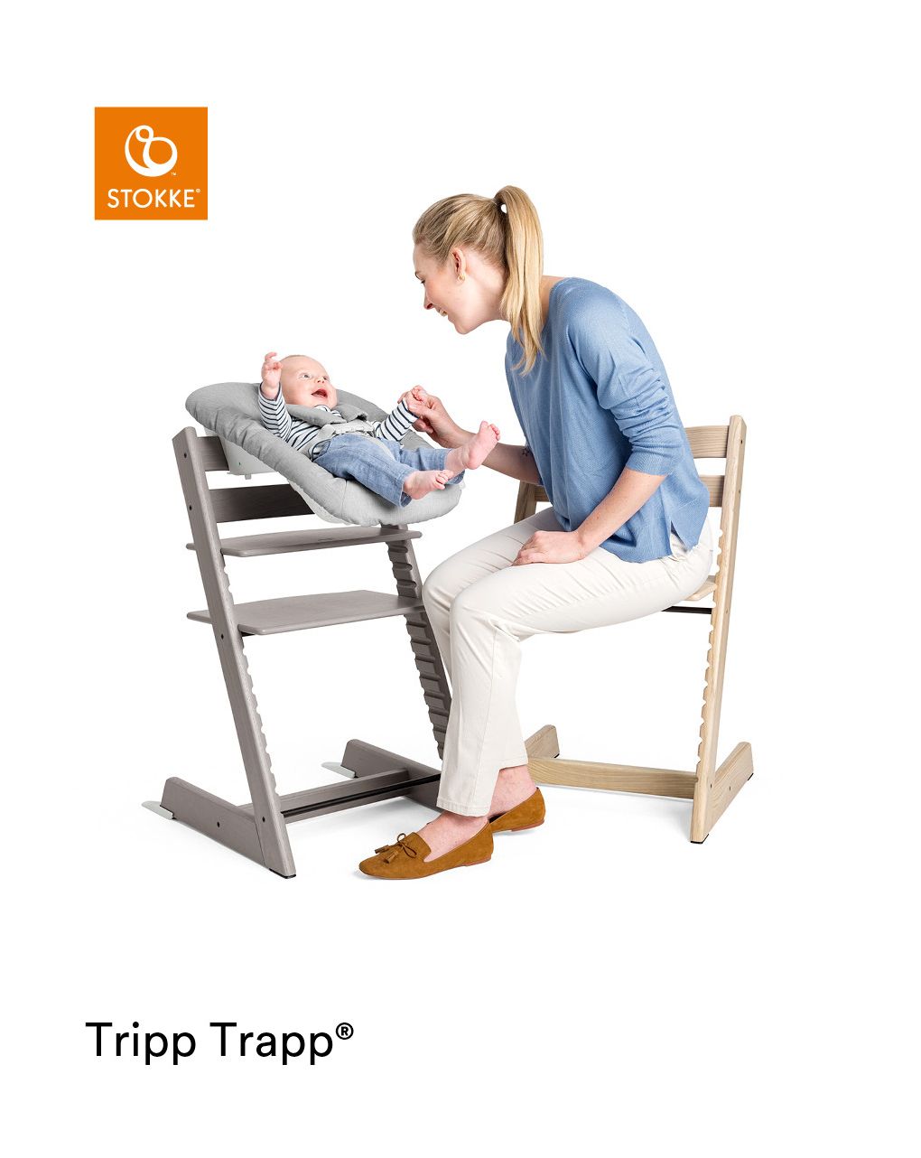 Trona tripp trapp roble natural - Stokke