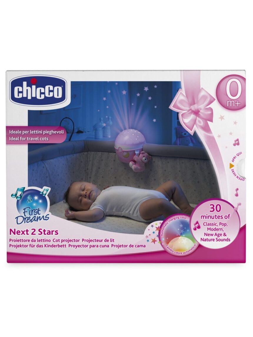 Proyector next2stars rosa - Chicco