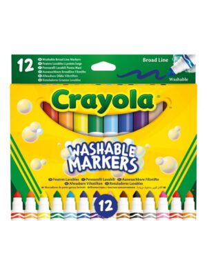 Rotuladores punta gruesa 12 unidades - Crayola