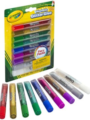 Crayola - 9 pegamentos brillantes - Crayola