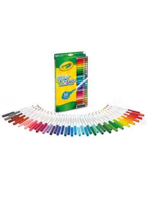 50 rotuladores superpunta lavables - Crayola