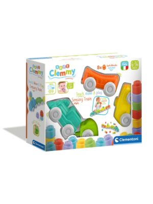 Clemmy - tren sensorial tocar, mover y jugar - Clementoni