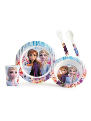 Set para comer frozen 2 disney 5 piezas - Disney, lullabi