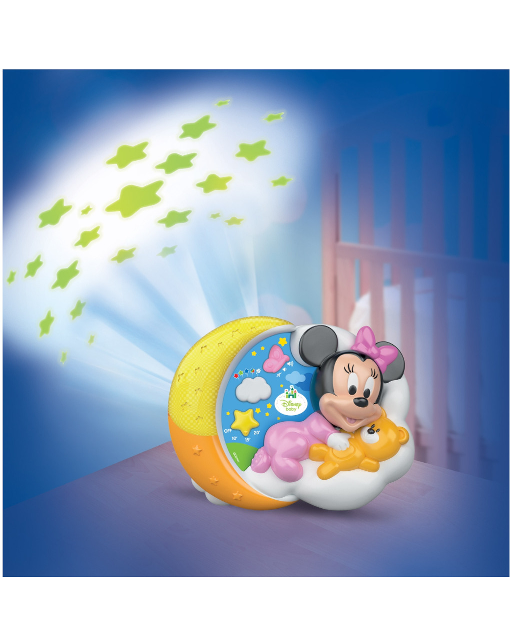 Disney baby - baby minnie proyector estrellas mágicas - Clementoni