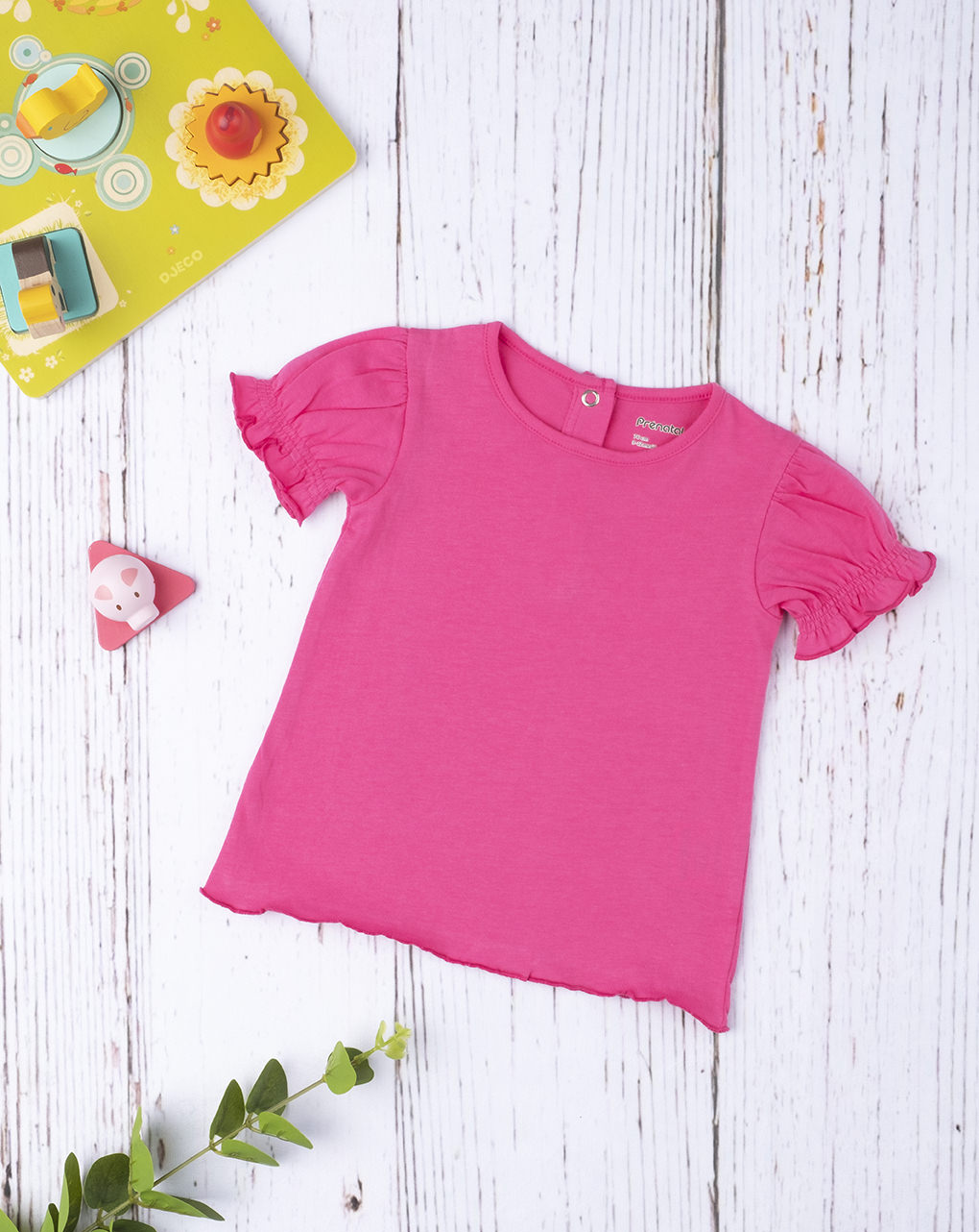 Camiseta niña rosa total - Prénatal
