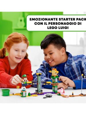 Lego super mario - aventuras de luigi - starter pack - 71387 - LEGO