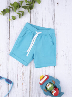 Shorts boy azul claro - Prénatal