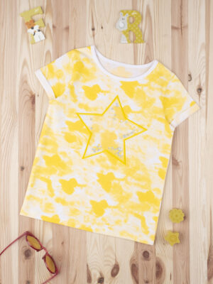 Camiseta de niña amarilla - Prénatal
