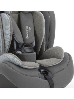 Silla de coche gemino 1.2.3 ifix ece r44/04 color moon gris - Inglesina