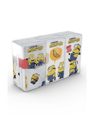Minion pañuelo de papel 6x9 4 capas - Kartika